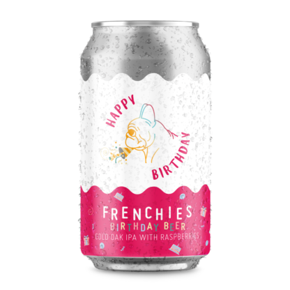 Frenchies 5th Birthday Beer - Cold Oak IPA with Raspberries